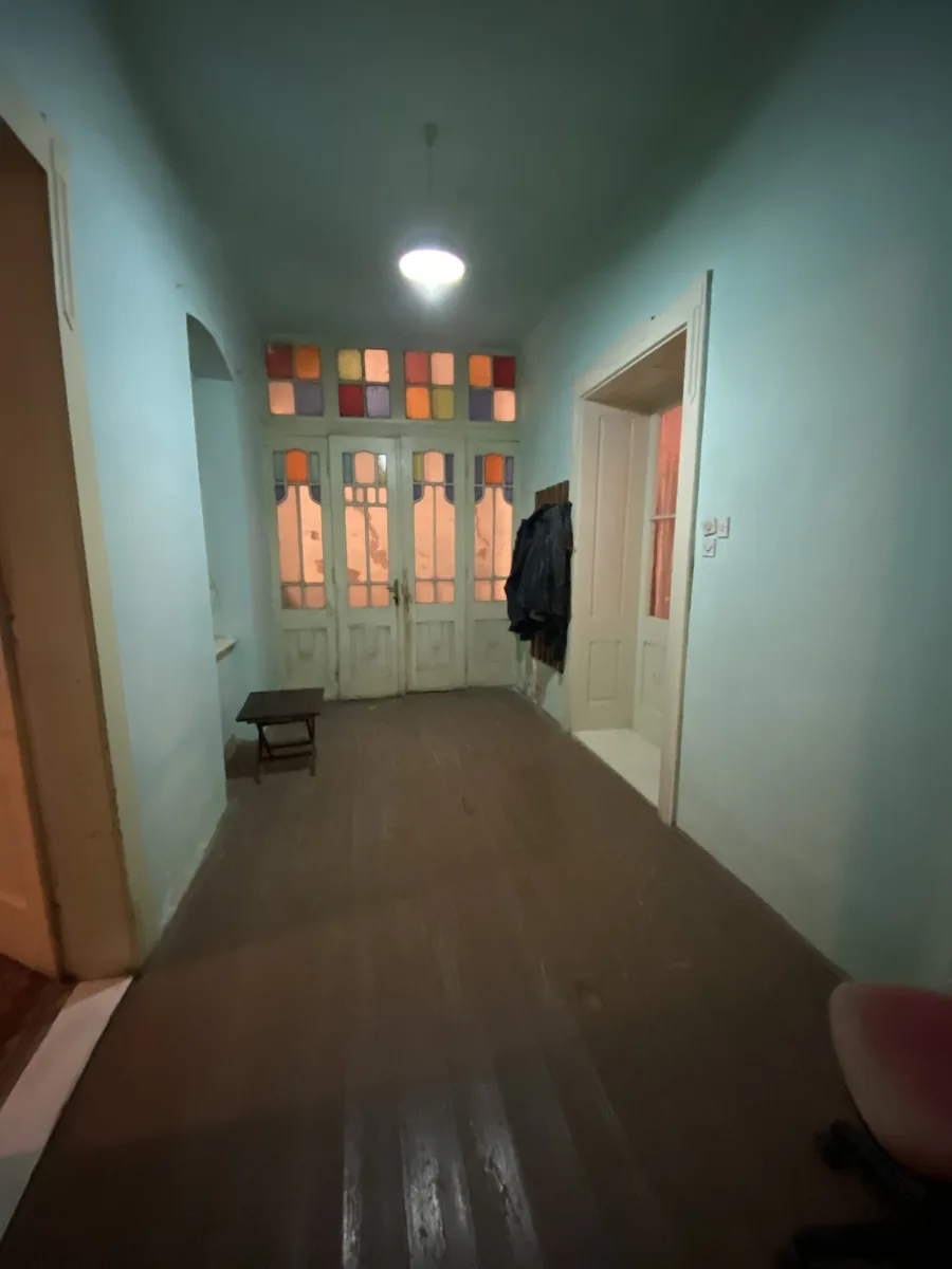 Interior hall with vintage glass - ICONIC Real Estate